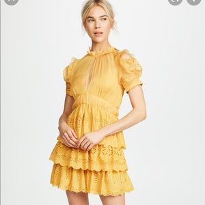 Brand new . Self portrait embroidered mini